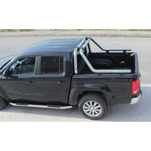 OMSA Mitsubishi L200 Kobra Roll Bar Çap:76 Krom 2007-2015 Arası