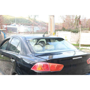 Mitsubishi Lancer Cam Üstü Spoiler Piano Black 2007 ve Sonrası