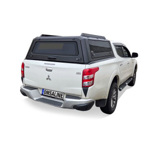 OMSA Mitsubishi L200 Omcap Camlı Kabin Paslanmaz Çelik 2015-2023 Arası