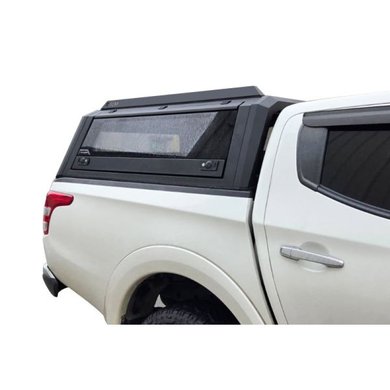 OMSA Mitsubishi L200 Omcap Camlı Kabin Paslanmaz Çelik 2015-2023 Arası