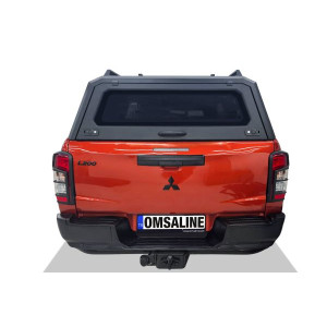 OMSA Mitsubishi L200 Omcap Camlı Kabin Paslanmaz Çelik 2015-2023 Arası