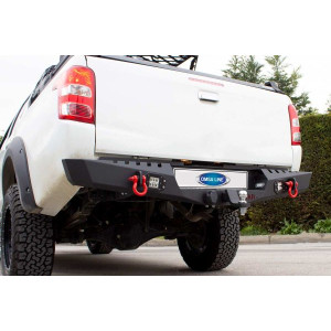 OMSA Mitsubishi L200 Dakar Çelik Arka Tampon Ledli Sensörlü-Sensörsüz 2019-2023 Arası