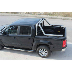 OMSA Mitsubishi L200 Kobra Roll Bar Çap:60 Krom 2015-2023 Arası