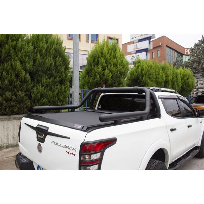 OMSA Mitsubishi L200 Kobra Roll Bar Çap:60 Siyah 2015-2023 Arası