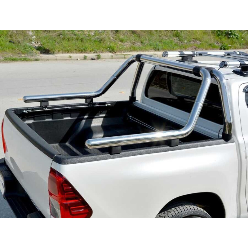 OMSA Nissan Navara Kobra Roll Bar Çap:76 Krom 2006-2015 Arası