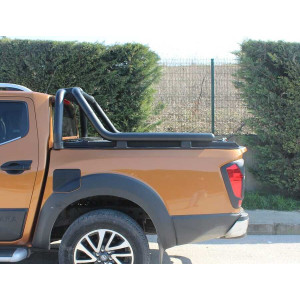 OMSA Nissan Navara Kobra Roll Bar Çap:76 Siyah 2006-2015 Arası