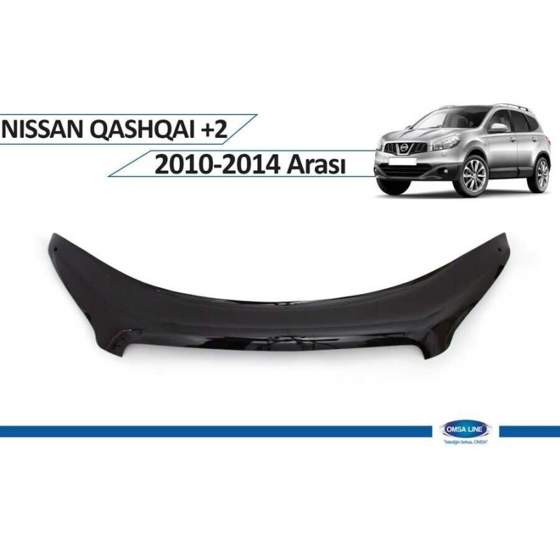 Nissan Qashqai Ön Kaput Rüzgarlığı 4mm A+ 2010-2014 Arası