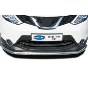 OMSA Nissan Qashqai Texas Ön Alt Koruma Çap:60 Krom 2014-2018 Arası