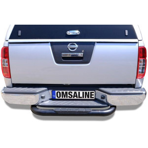 OMSA Nissan Navara Arka Koruma Çap:76 Siyah 2016 ve Sonrası