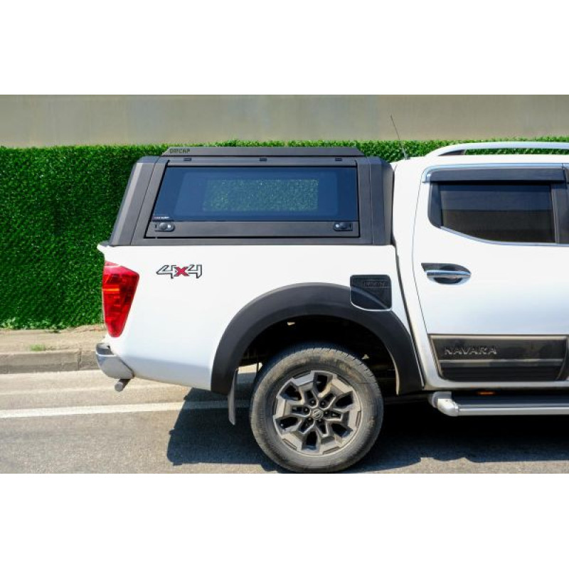 OMSA Nissan Navara Omcap Camlı Kabin Paslanmaz Çelik 2015 ve Sonrası