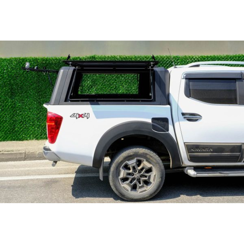 OMSA Nissan Navara Omcap Camlı Kabin Paslanmaz Çelik 2015 ve Sonrası