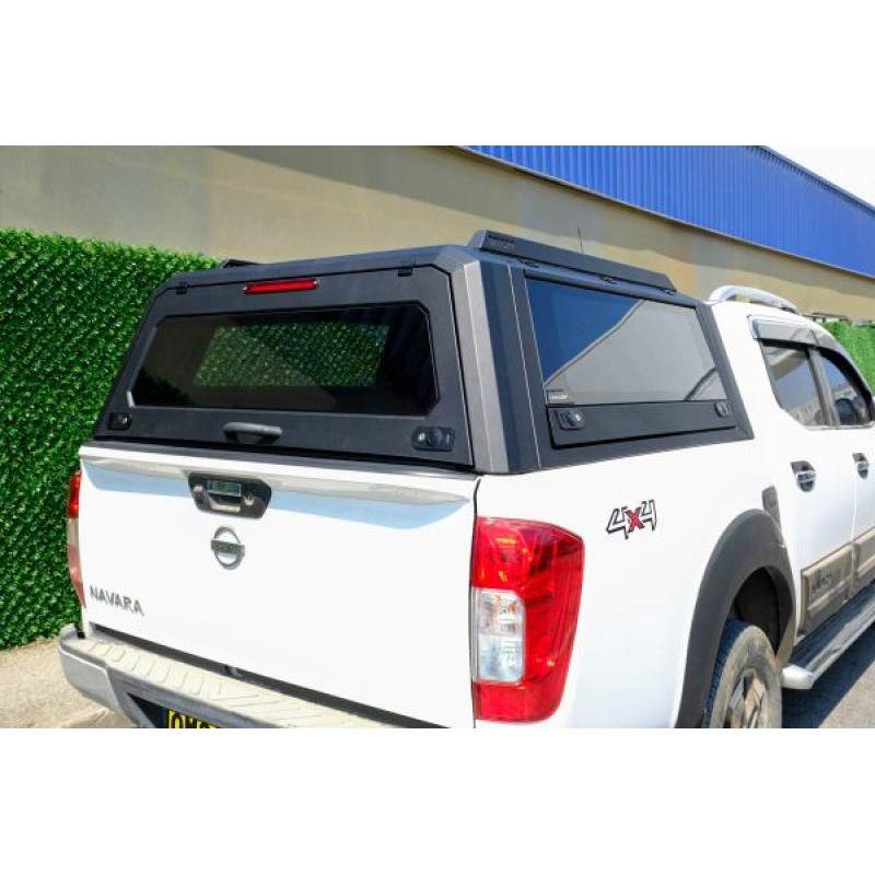 OMSA Nissan Navara Omcap Camlı Kabin Paslanmaz Çelik 2015 ve Sonrası