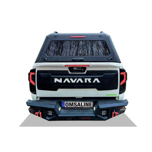OMSA Nissan Navara Omcap Camlı Kabin Paslanmaz Çelik Sürgülü Yan Camlar 2015 ve Sonrası