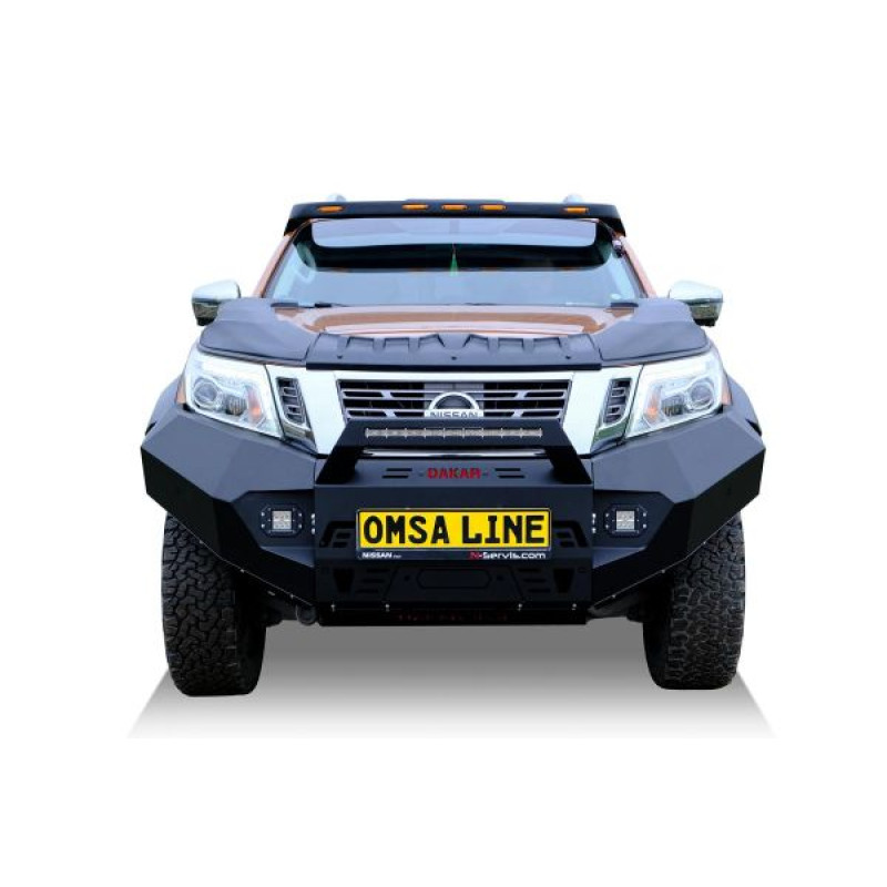 OMSA Nissan Navara Dakar Çelik Ön Tampon Sensörlü-Sensörsüz 2015 ve Sonrası