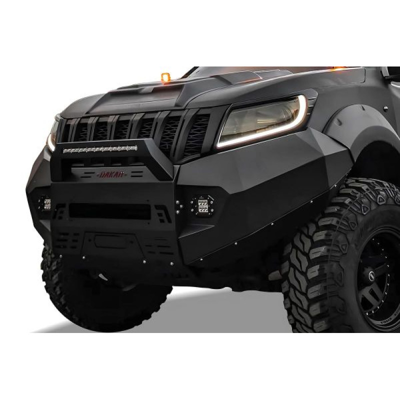 OMSA Nissan Navara Dakar Çelik Ön Tampon Sensörlü-Sensörsüz 2015 ve Sonrası