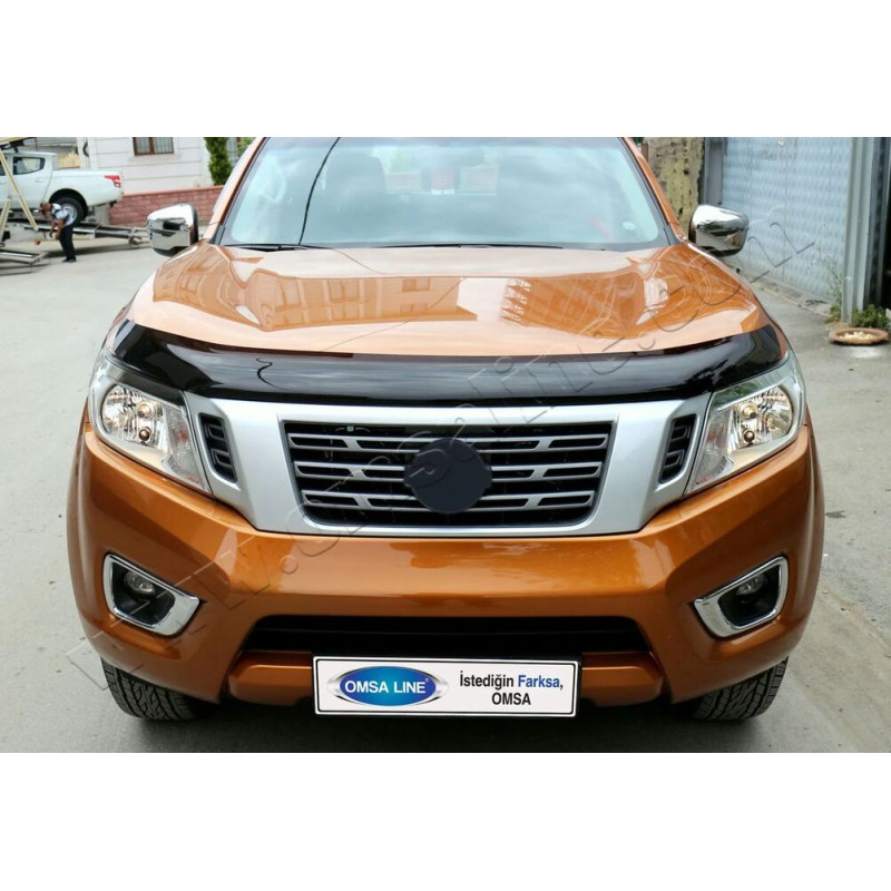 Nissan Navara Ön Kaput Rüzgarlığı 4mm A+ 2015-2020 Arası