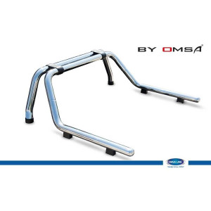 OMSA Nissan Navara Kobra Roll Bar Çap:60 Krom 2016 ve Sonrası