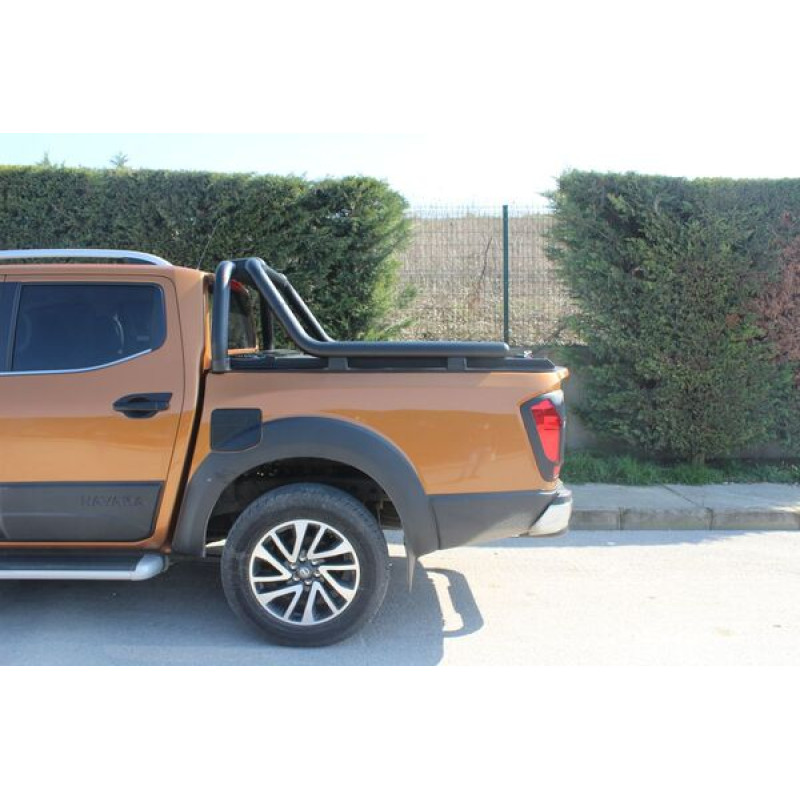 OMSA Nissan Navara Kobra Roll Bar Çap:60 Siyah 2016 ve Sonrası