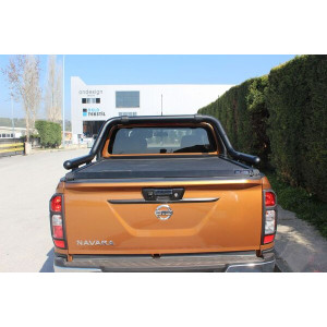 OMSA Nissan Navara Kobra Roll Bar Çap:76 Siyah 2016 ve Sonrası