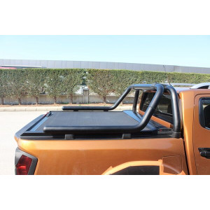 OMSA Nissan Navara Kobra Roll Bar Çap:76 Siyah 2016 ve Sonrası