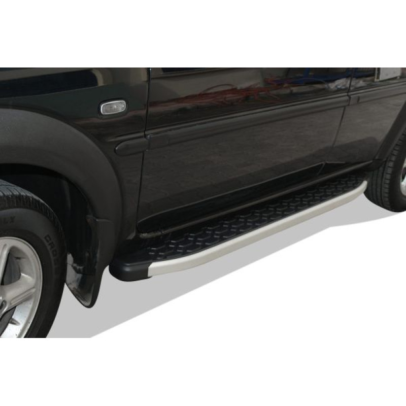 OMSA Land Rover Freelander 1 Blackline Yan Basamak Alüminyum 1997-2006 Arası