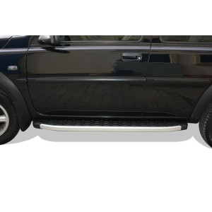 OMSA Land Rover Freelander 1 Blackline Yan Basamak Alüminyum 1997-2006 Arası