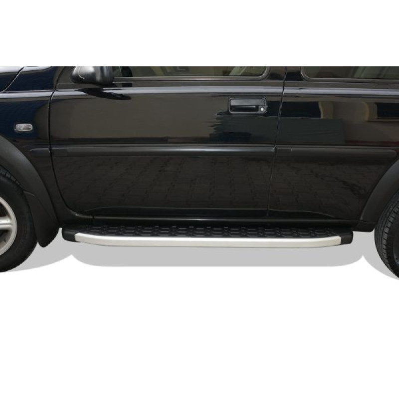 OMSA Land Rover Freelander 1 Blackline Yan Basamak Alüminyum 1997-2006 Arası