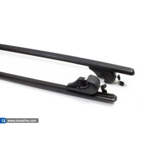 Universal Siyah Ara Atkı Bold Bar 97-119cm