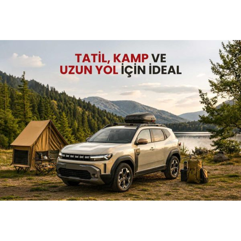 Port Bagaj Bavul 270 Lt Siyah Karbon Desenli