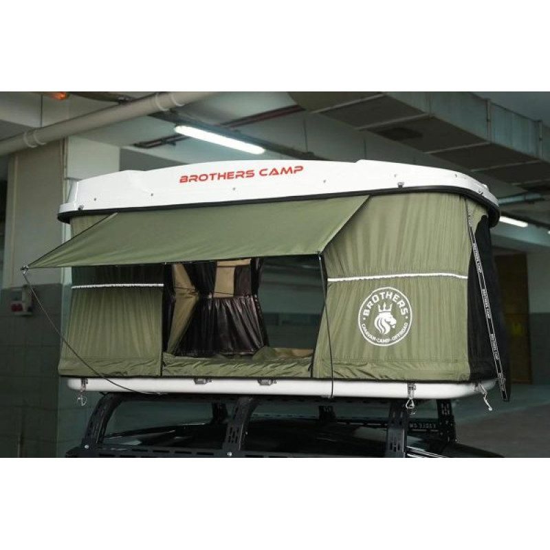 Brothers Camp Yukarı Açılan Panoramik Model Araç Üstü Çadır 130x210cm