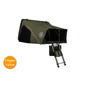 Brothers Camp Yana Açılan Aile Model Araç Üstü Çadır 125x205cm