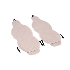 Universal Kapitone Oto Koltuk Minderi Cepli 2 Parça Bej