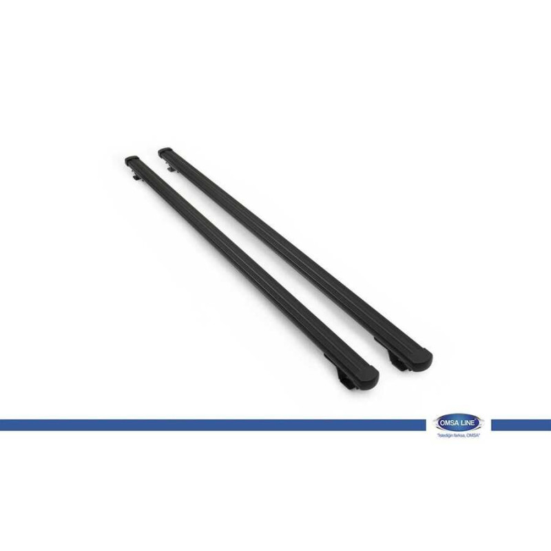 Omsa Line Om Bar Ara Atkı Siyah 2 Parça 125 cm