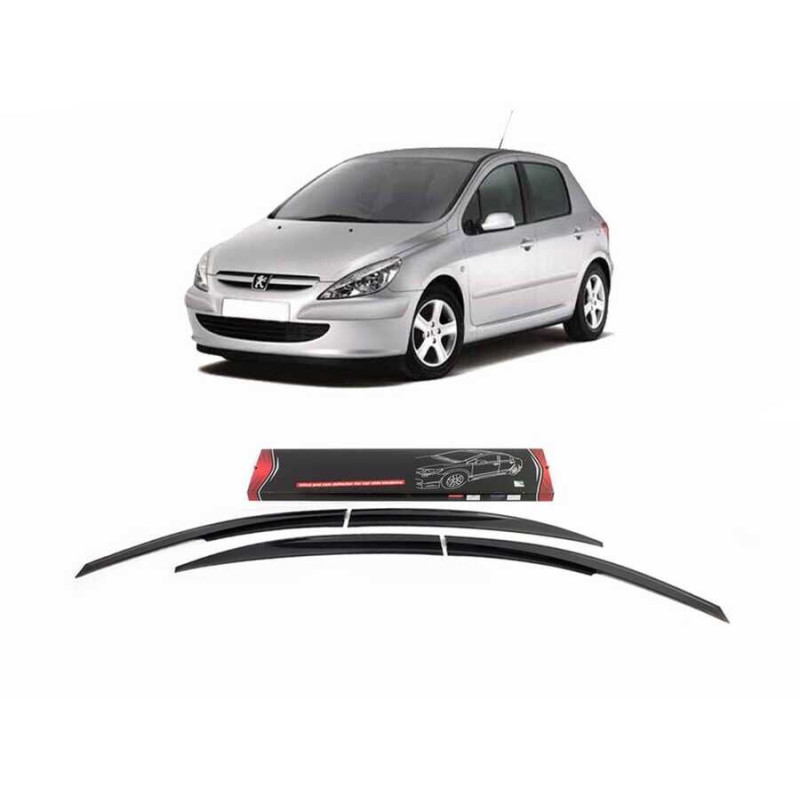 SunPlex Peugeot 307 Cam Rüzgarlığı 4 Parça 2001-2008 Arası