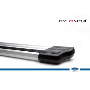 OMSA Peugeot Bipper Elegance Arka Koruma Alüminyum 2008 ve Sonrası