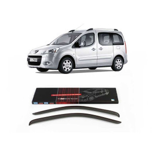SunPlex Peugeot Partner Tepee Cam Rüzgarlığı 2 Parça 2008-2017 Arası