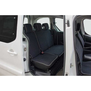 Peugeot Partner Tepee 2 Terletmez Minder Kılıf Set Etekli 9 Parça 2008-2018 Arası