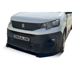 Peugeot Partner Ön Tampon Lip Piano Black 2018-2022 Arası