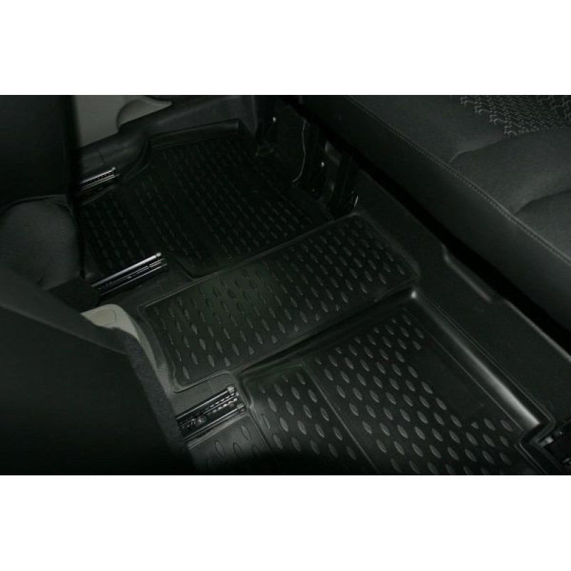 Novline Renault Kangoo 2 3D Paspas Siyah 2008-2021 Arası