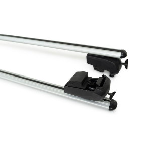 Renault Koleos Bold Bar V2 Ara Atkı Gri 2 Parça 127cm 2007-2011 Arası