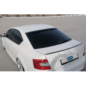 Skoda Octavia 3 A7 Cam Üstü Spoiler Piano Black 2013-2019 Arası