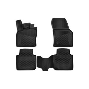Novline Skoda Kodiaq 3D Paspas Siyah 2017-2024 Arası