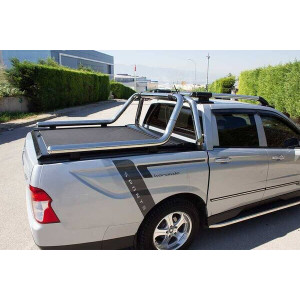 OMSA Ssangyong Korando Sports Kobra Roll Bar Çap:76 Krom 2011-2018 Arası