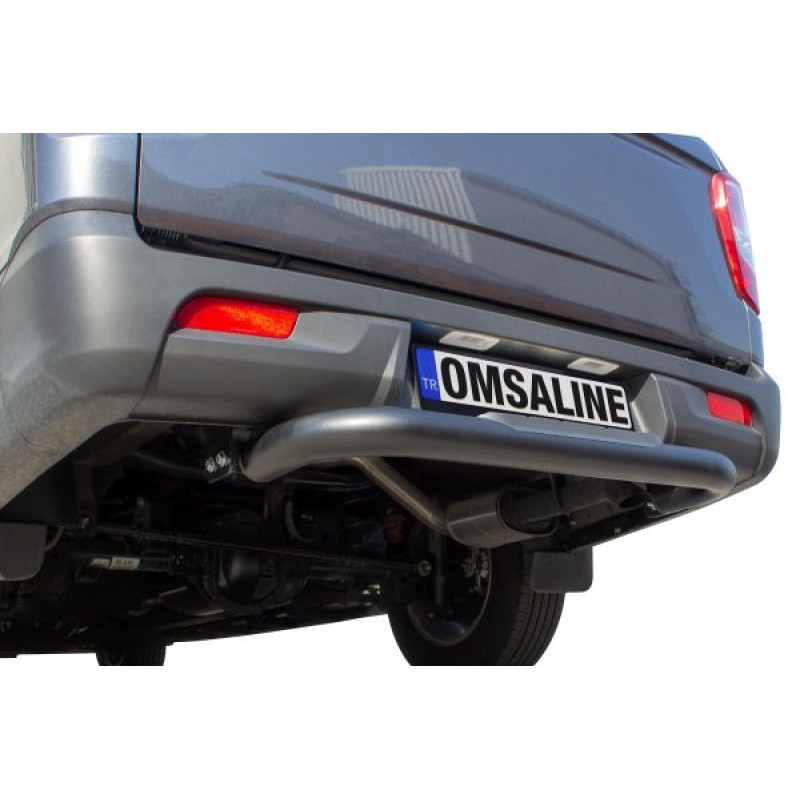 OMSA Ssangyong Musso Arka Koruma Basamak Siyah Çap:76 2019 ve Sonrası