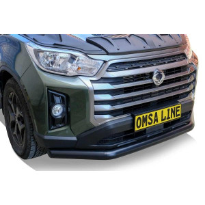 OMSA Ssangyong Musso Texas Ön Alt Koruma Çap:76 Siyah 2018 ve Sonrası
