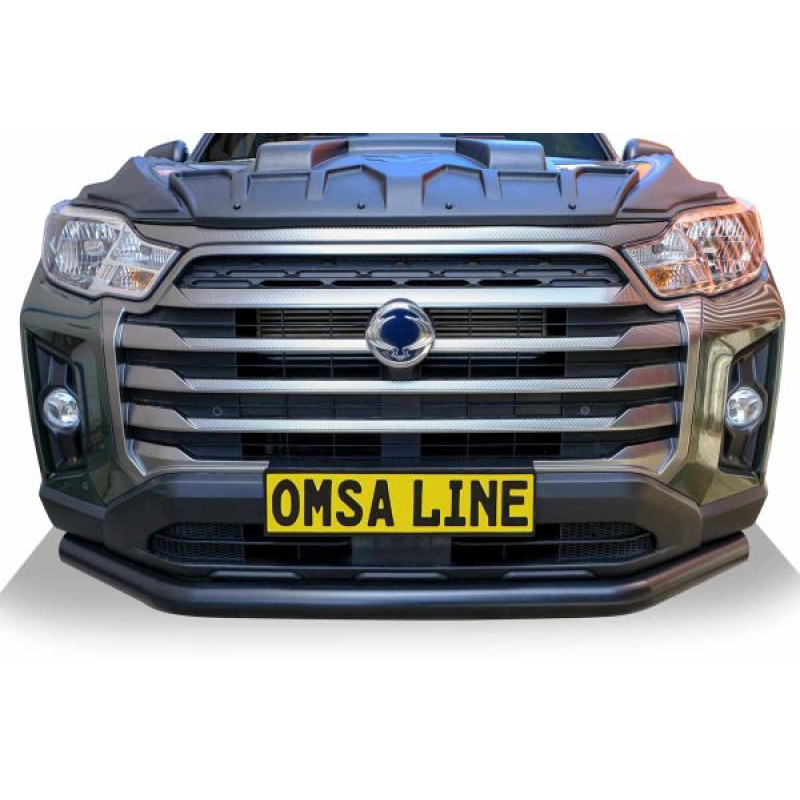OMSA Ssangyong Musso Texas Ön Alt Koruma Çap:76 Siyah 2018 ve Sonrası