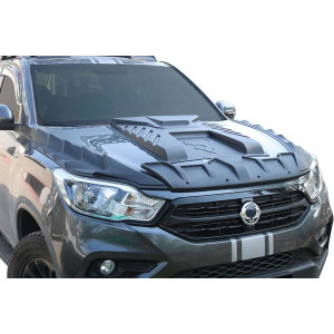 Ssangyong Musso Dragon Ön Kaput Rüzgarlığı 3 Parça 2018 ve Sonrası
