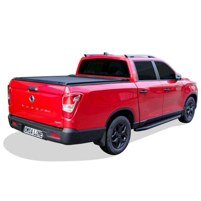 OMSA Ssangyong Musso Omback Sürgülü Bagaj Kapama Siyah 2019 ve Sonrası