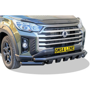 OMSA Ssangyong Musso Shark Ön Koruma Çap:76 Siyah 2019 ve Sonrası