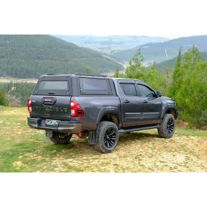 OMSA Toyota Hilux Omcap Camlı Kabin Paslanmaz Çelik 2015 ve Sonrası
